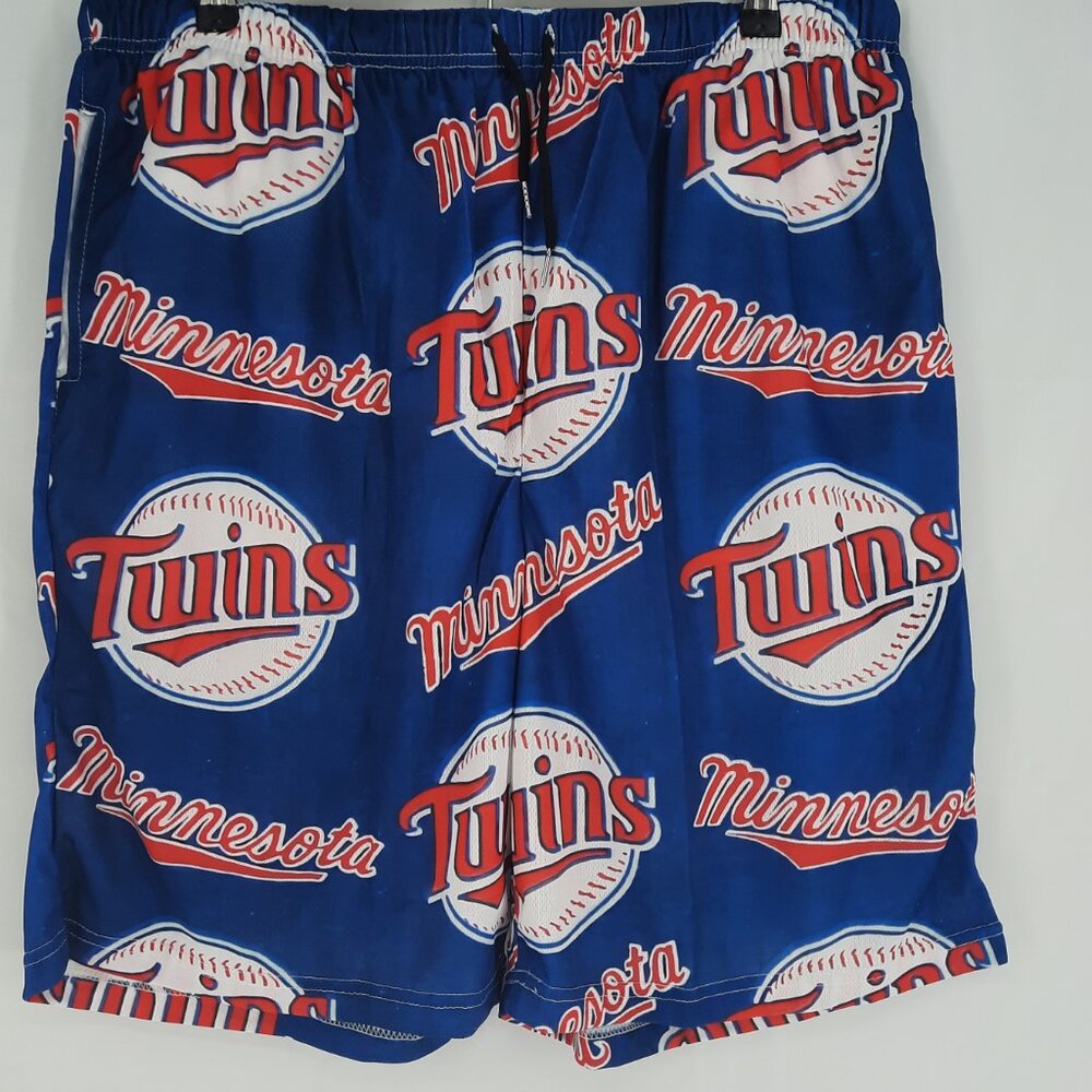 MLB Minnesota Twins Swimming Trunks Men's Size XL Team Logo Graphic